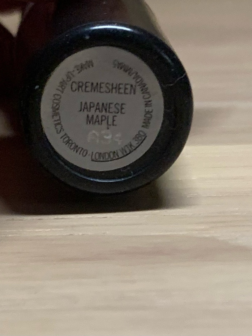 MAC Cosmetics Japanese Maple Lipstick - Picture 4 of 5